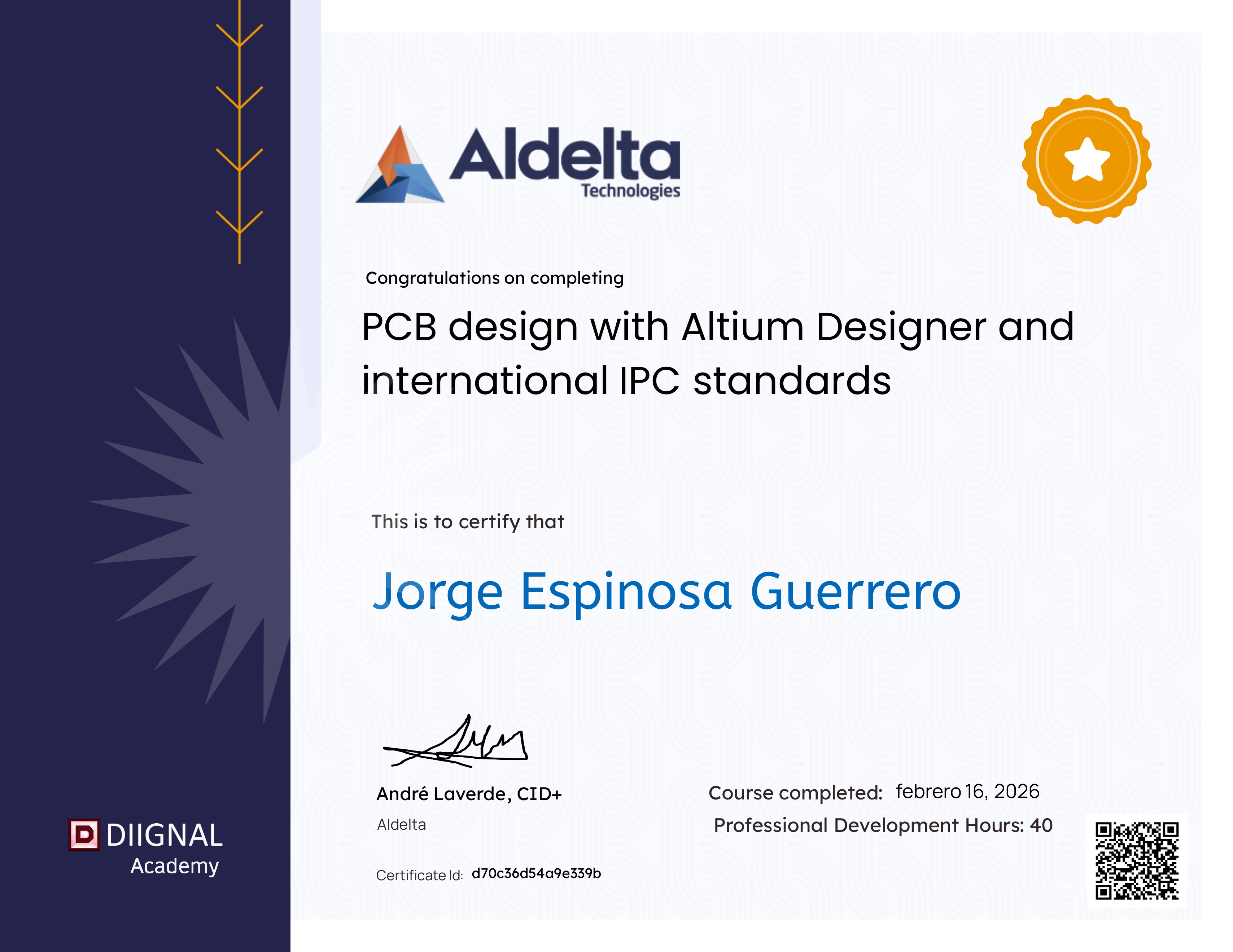 PCB design with Altium Designer and international IPC standards